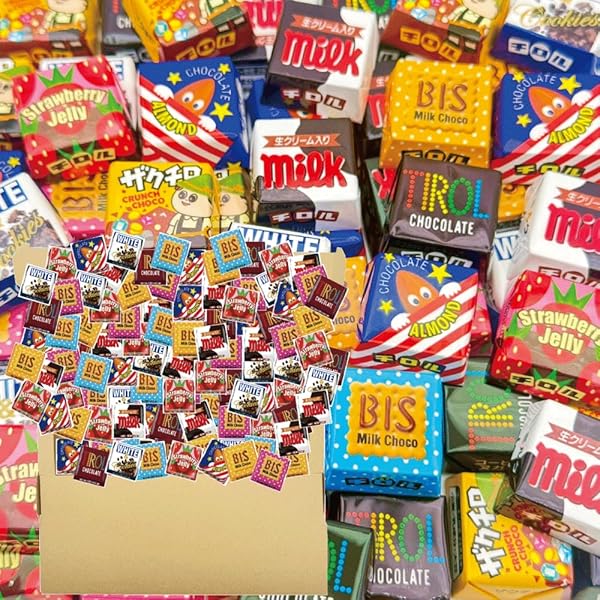 Amazon.co.jp: チロルチョコ 7種100個 「感謝のきもち